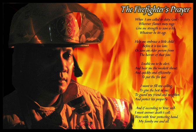 The Firefighter's Prayer